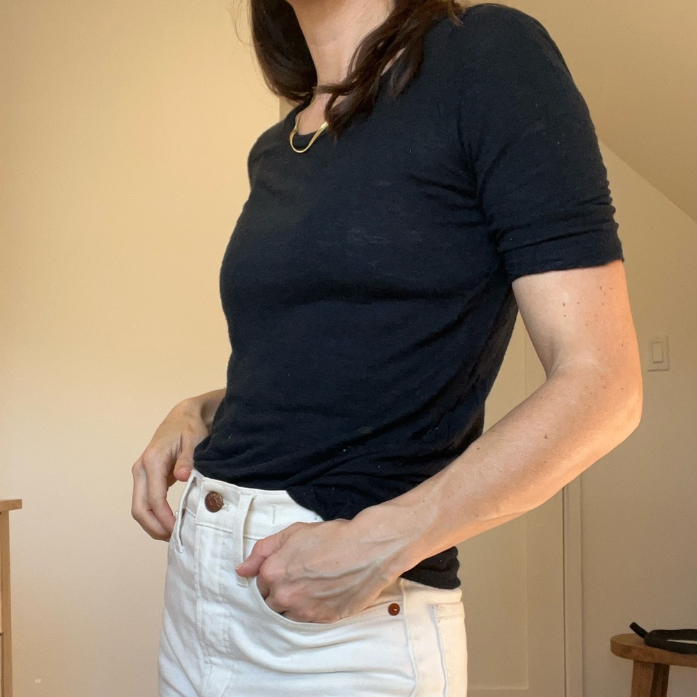 Madewell Black Tee